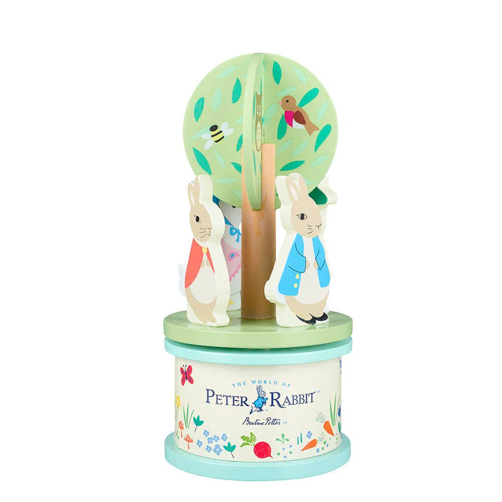 Woodend Peter Rabbit™ Musical Carousel - Rose and Friends