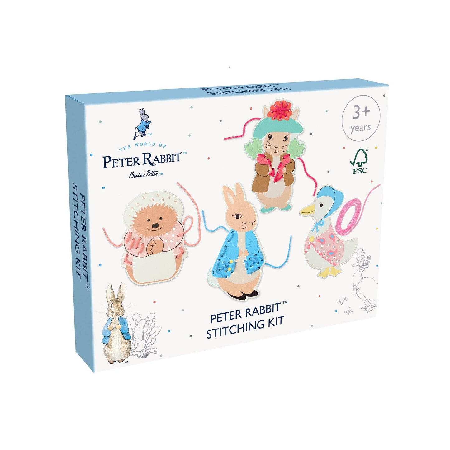 Peter Rabbit™ Stitching Kit (pack of 4) - Rose and Friends