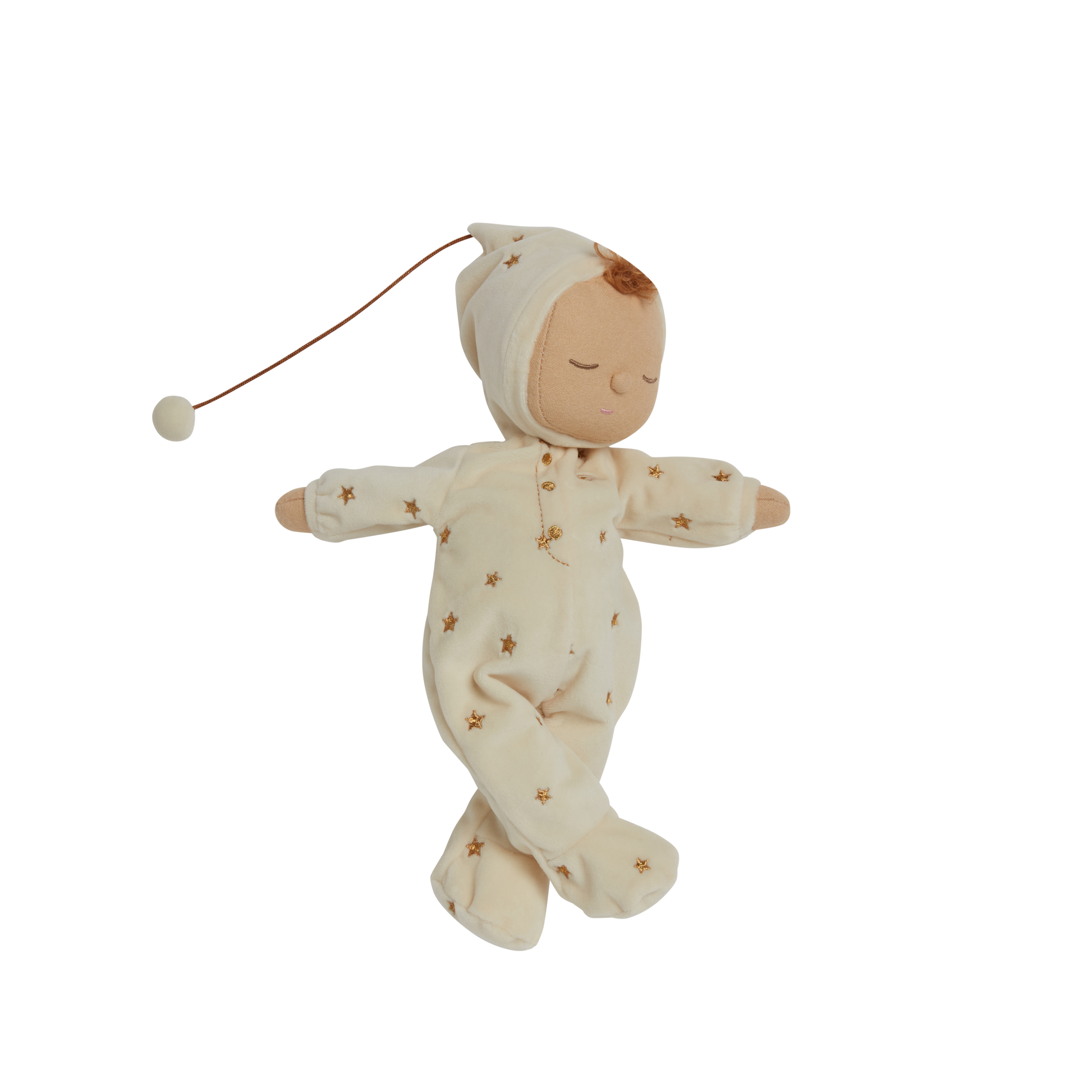 LULLABY DOZY DINKUMS - LYRA - BUTTERCREAM - SOFT DOLL - Rose and Friends