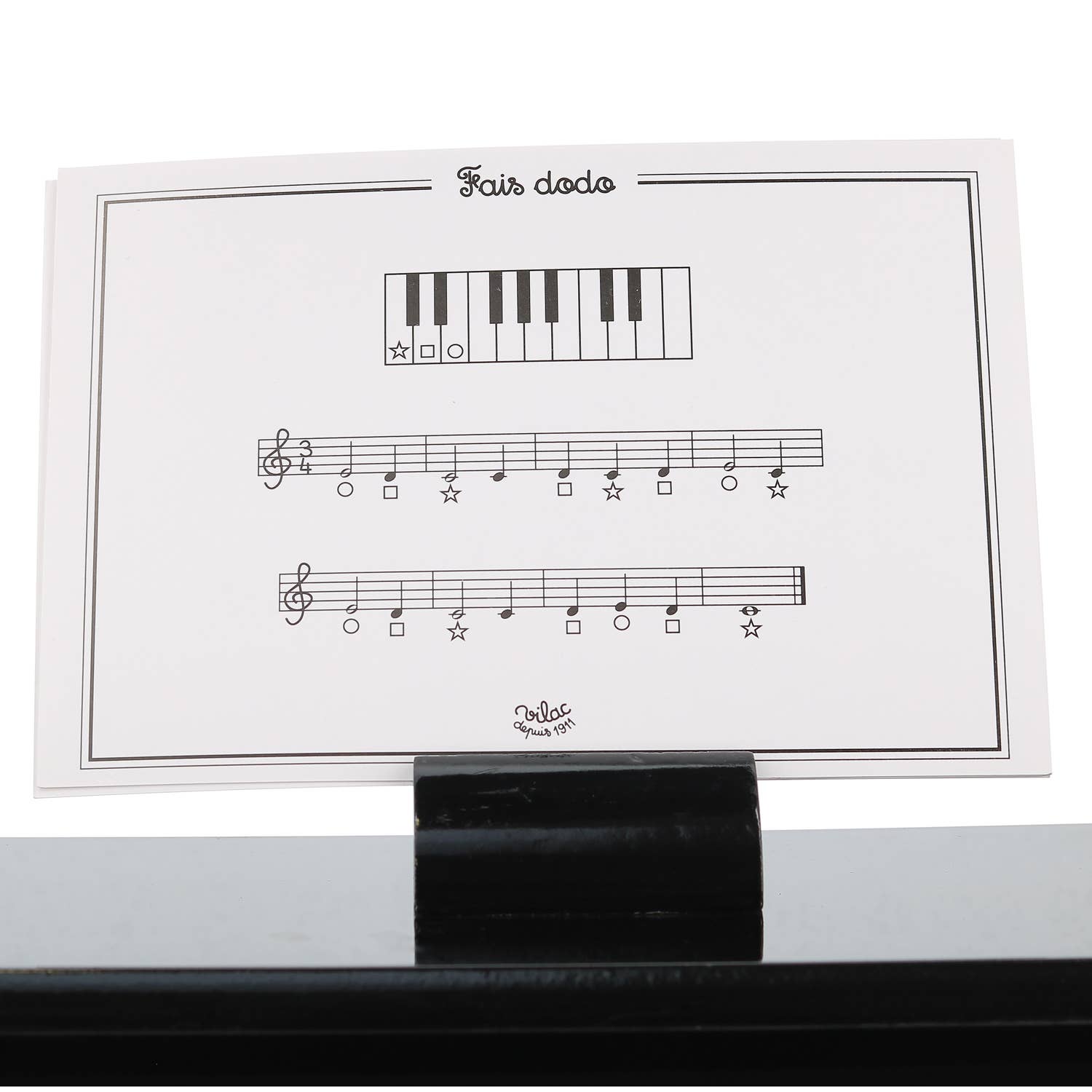 Vilac - Black Piano - Rose and Friends