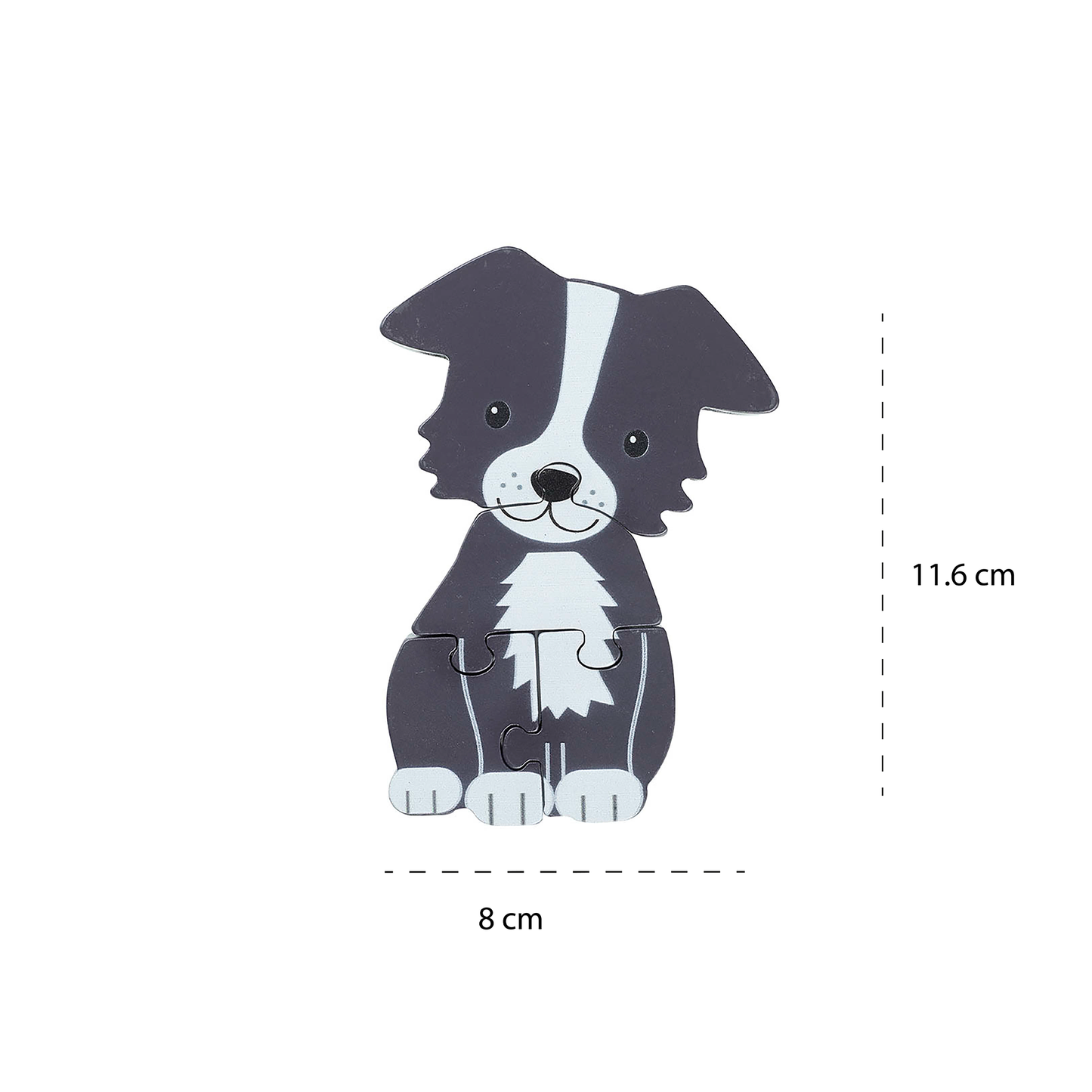Sheepdog Wooden Puzzle - Rose and Friends