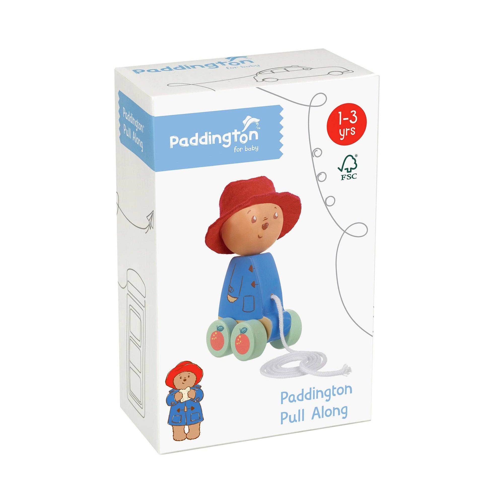 Paddington™ Wooden Pull Along - Rose and Friends