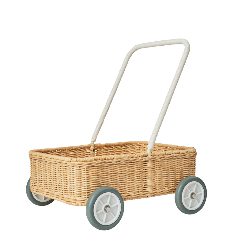 RATTAN WAMBLE WALKER - STRAW - KIDS - Rose and Friends