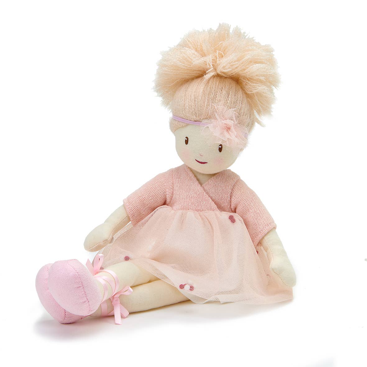 ThreadBear Amelie Rag Doll - dressable rag doll 35cm - Rose and Friends