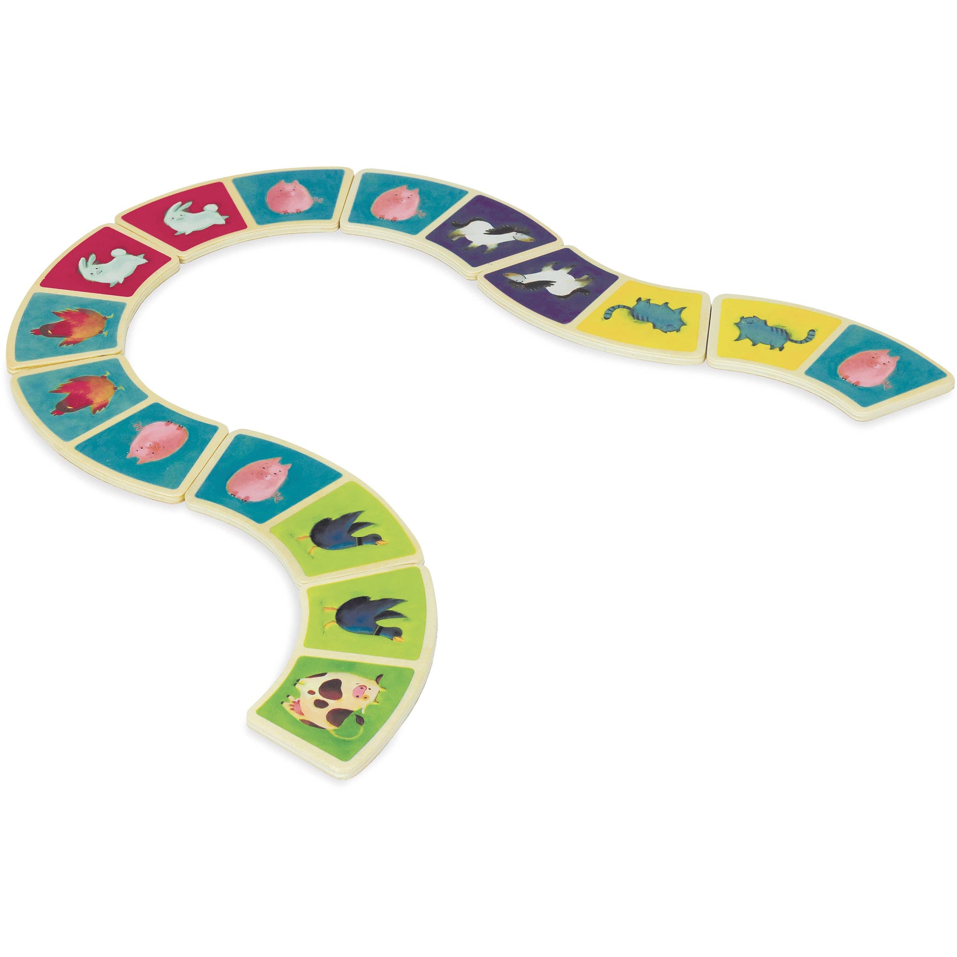 Vilac - Farm Dominoes - Rose and Friends