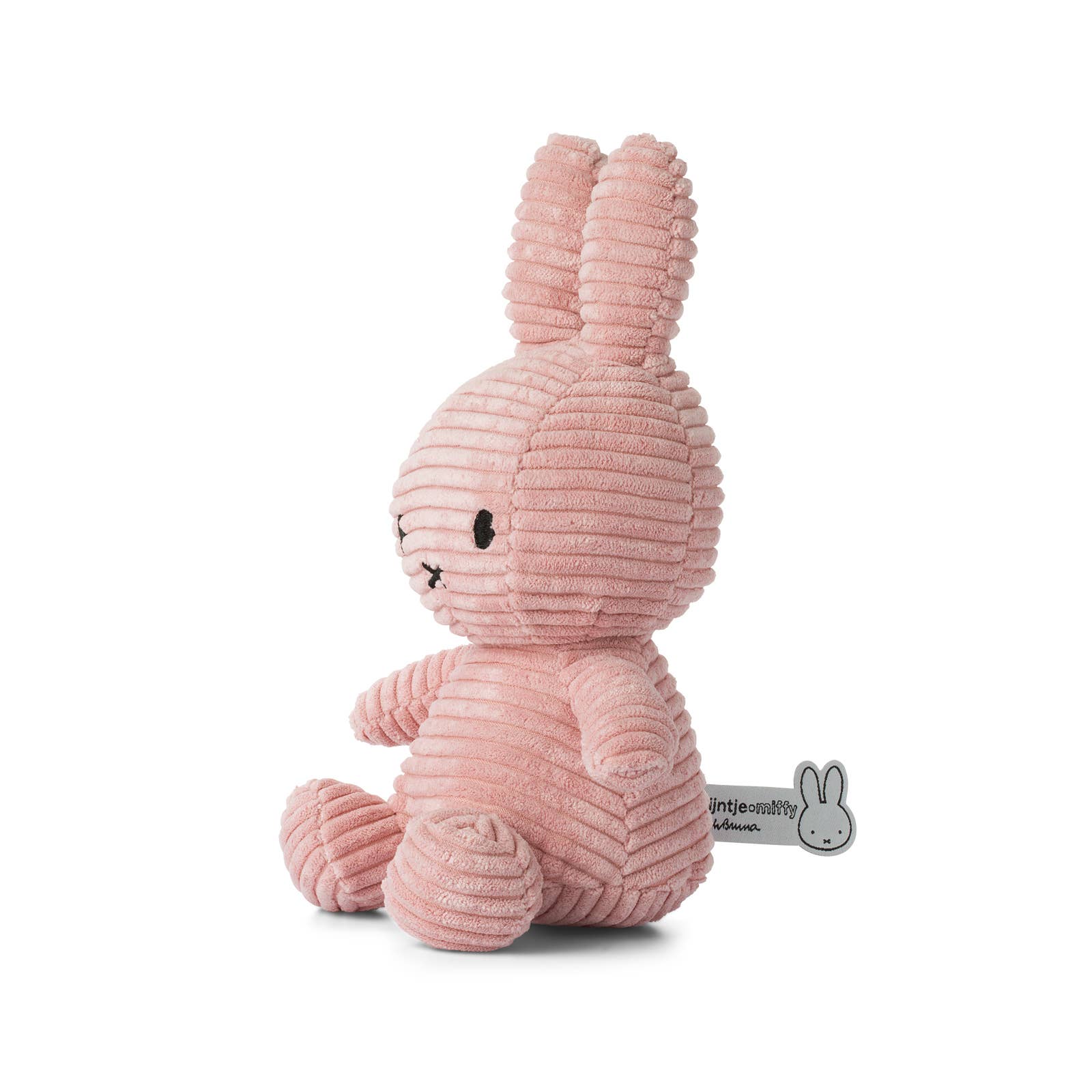 Miffy Corduroy ECO Pink 23cm - Rose and Friends