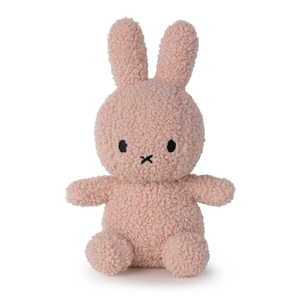 Miffy Tiny Teddy Pink 23cm - 100% recycled - Rose and Friends