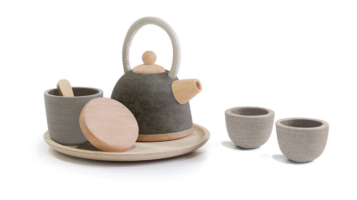 Classic Tea Set PlanToys - Rose and Friends