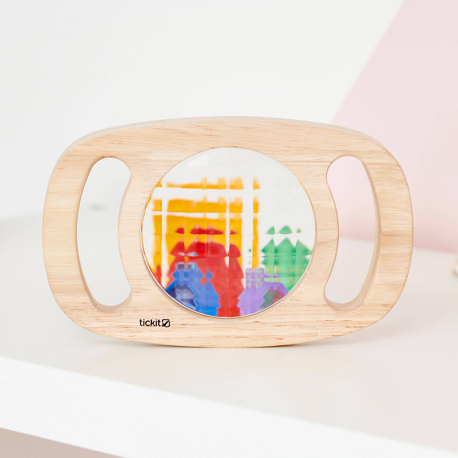 Tickit Easy Hold Kaleidoscope - Rose and Friends