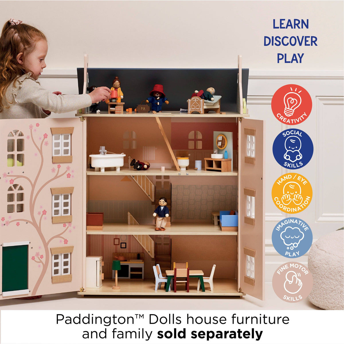 Paddington™ Dolls House Furniture - Rose and Friends
