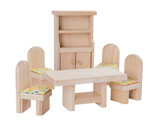 Dinning Room Classic - Wooden Doll's House Furniture - Rose and Friends