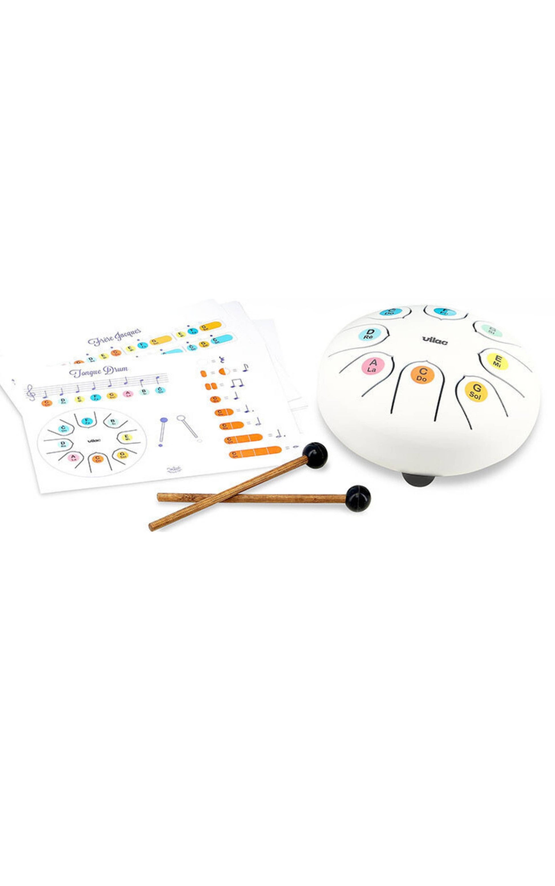 Vilac - Tongue Drum - Rose and Friends