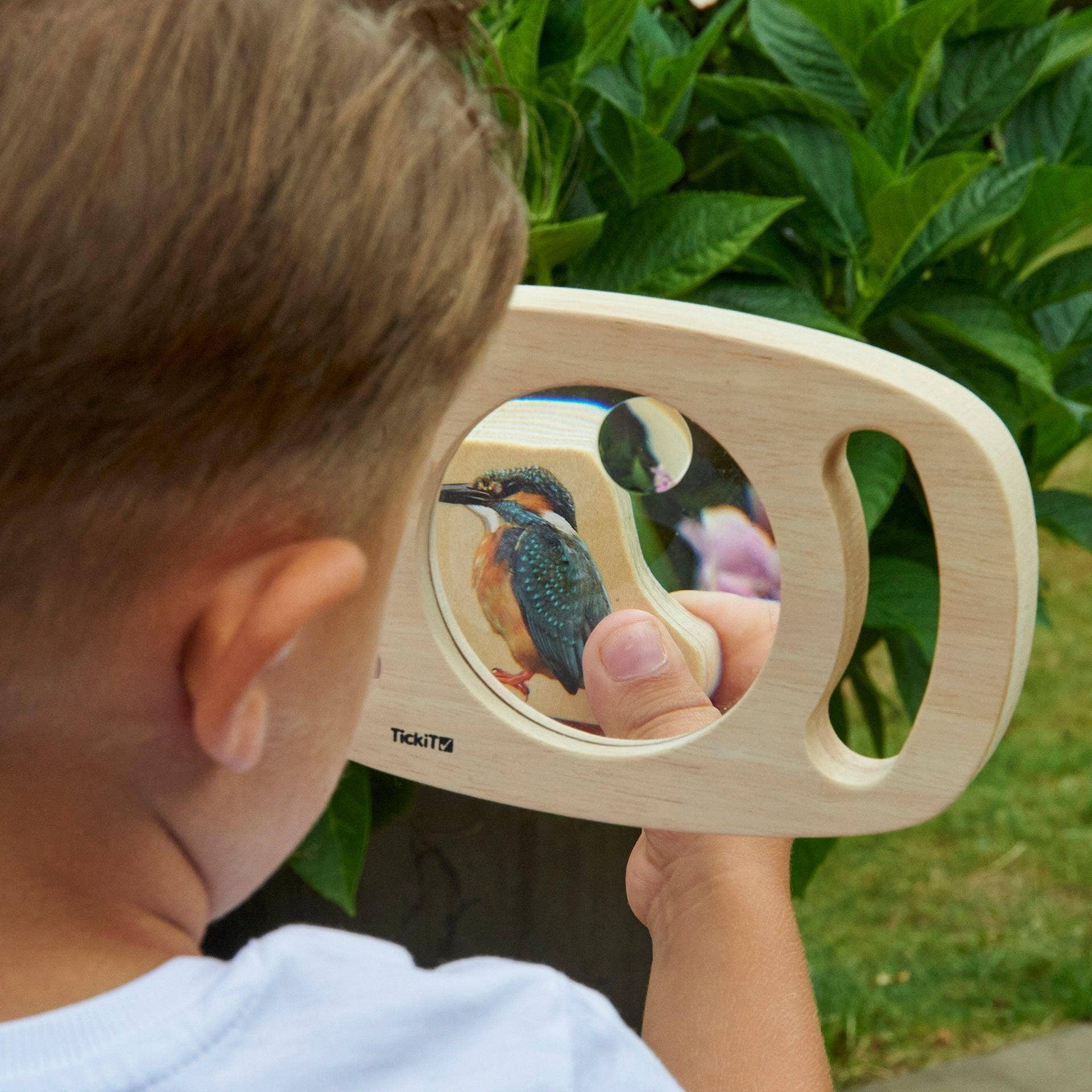 Montessori - Easy Hold Magnifier - Rose and Friends
