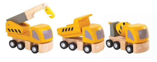Highway Maintenance Wooden Vehicles PlanToys - Rose and Friends