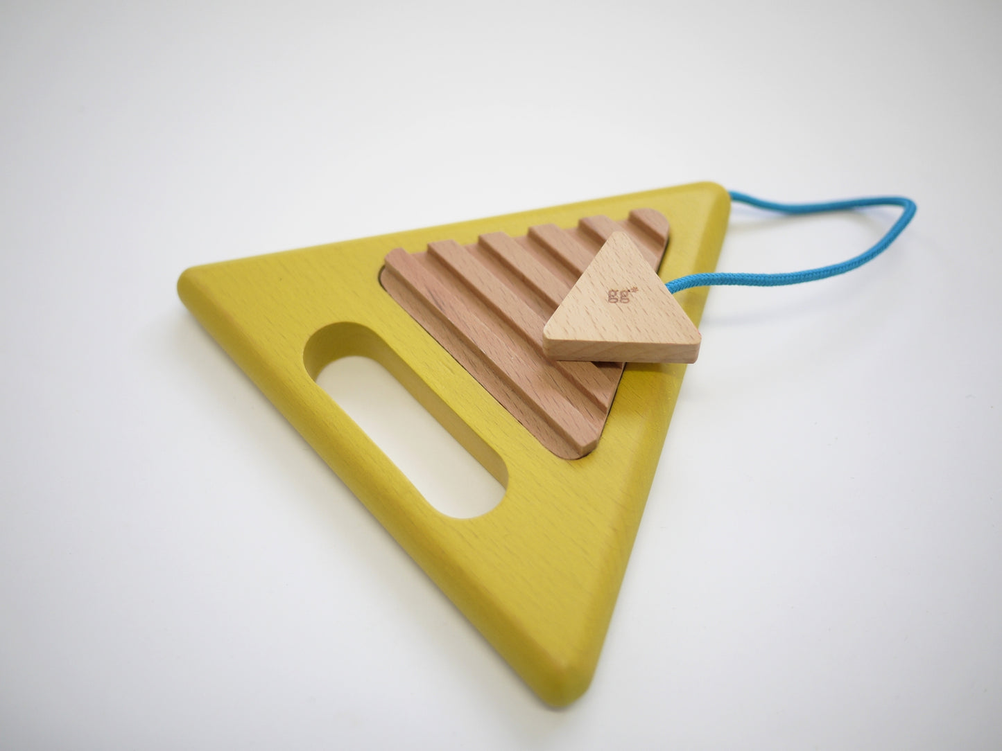 Kiko & gg Wooden Toy - Gakki Trio Of Musical Instruments - Rose and Friends
