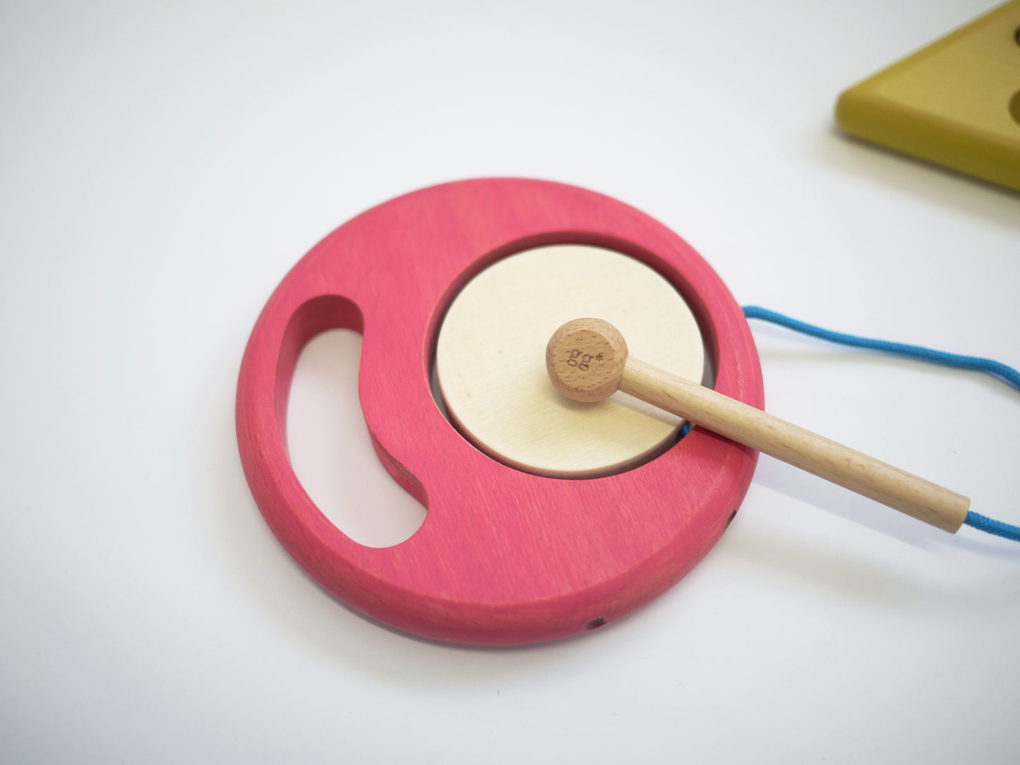 Kiko & gg Wooden Toy - Gakki Trio Of Musical Instruments - Rose and Friends