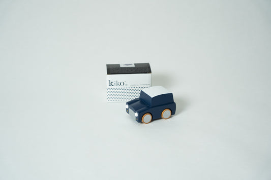 Kiko & gg Wooden Toy - Kuruma Car (Navy) - Rose and Friends