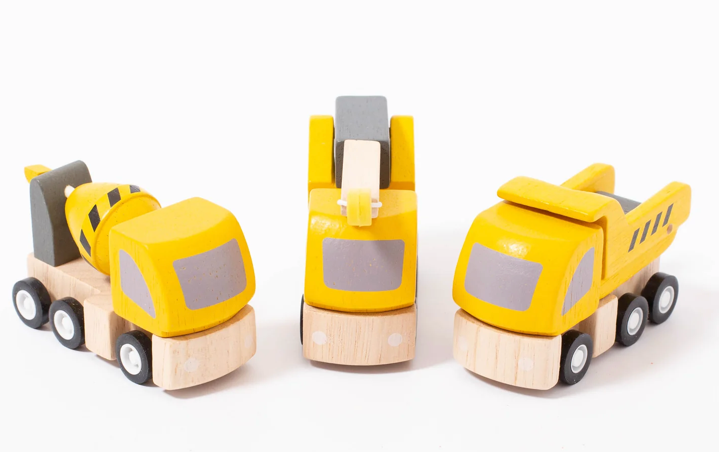 Highway Maintenance Wooden Vehicles PlanToys - Rose and Friends