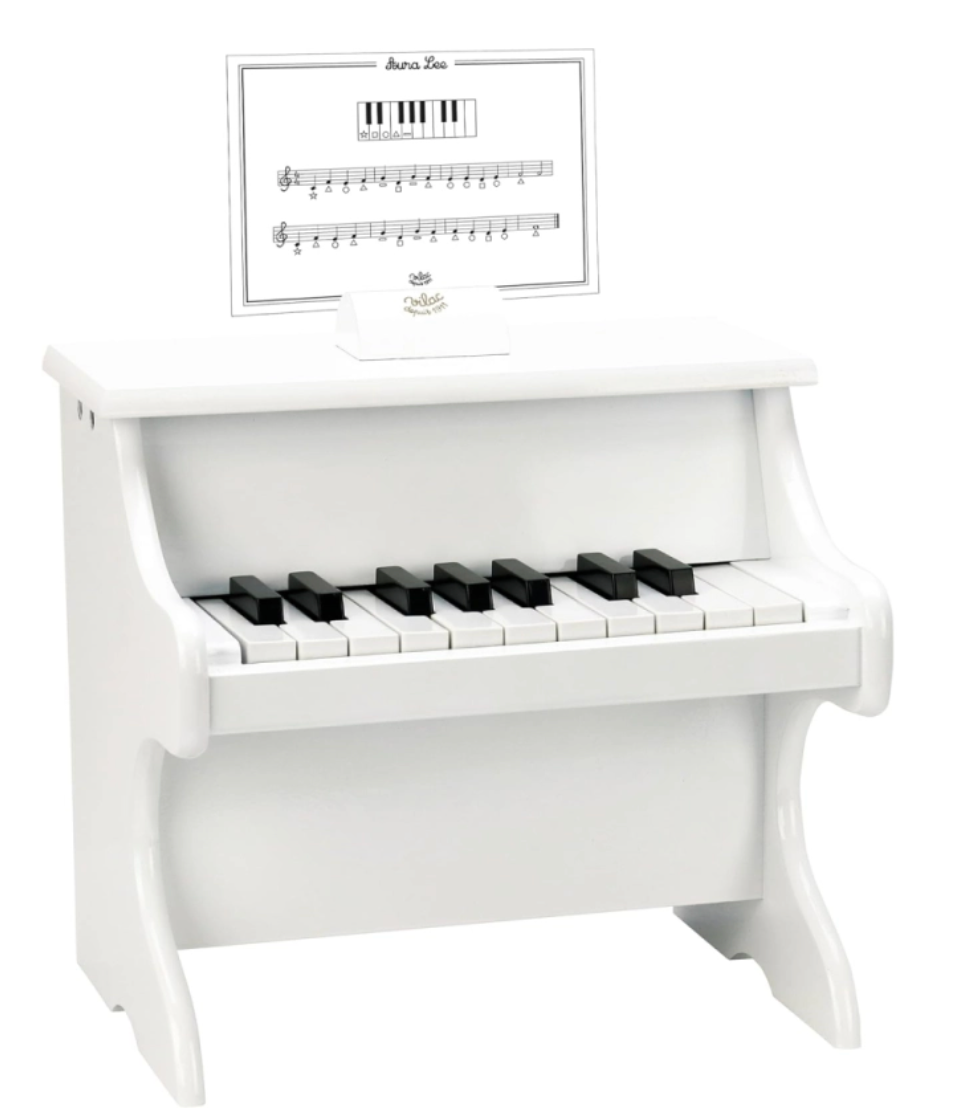 Vilac - White Piano - Rose and Friends