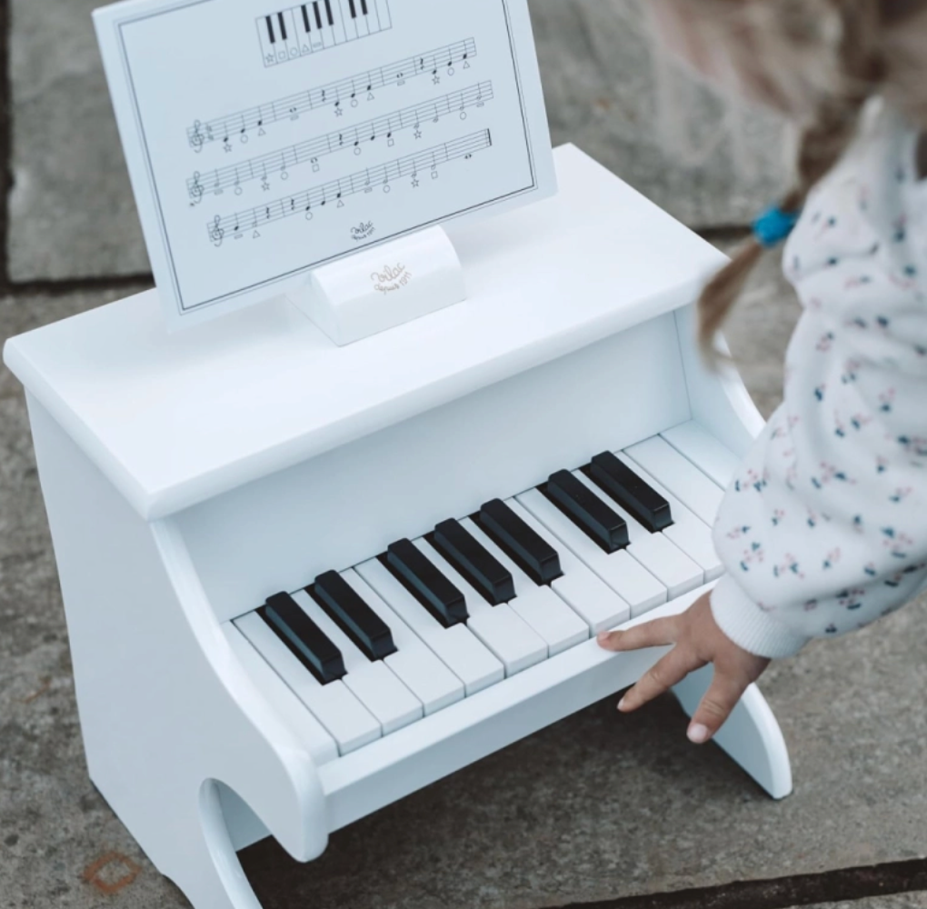 Vilac - White Piano - Rose and Friends