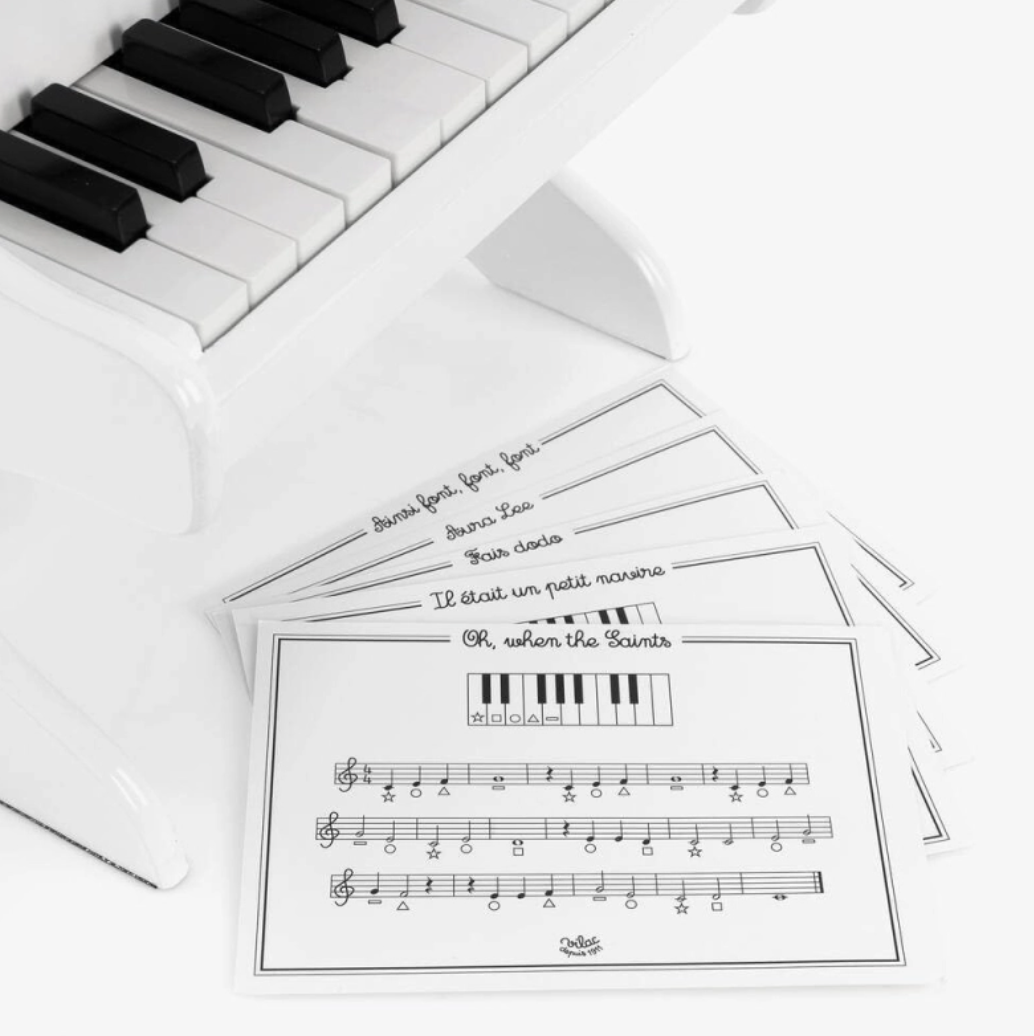 Vilac - White Piano - Rose and Friends