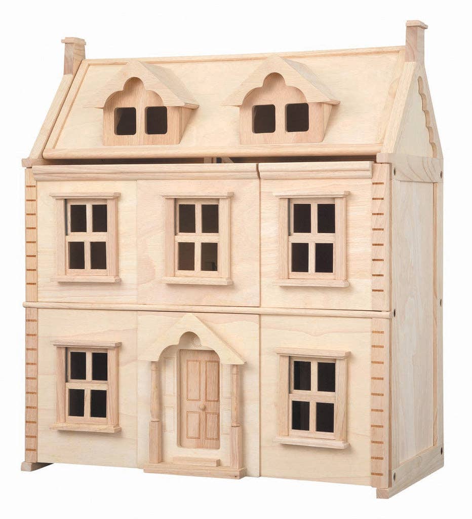Victorian Doll's House - Wooden Toy Dollhouse Toy PlanToys - Rose and Friends