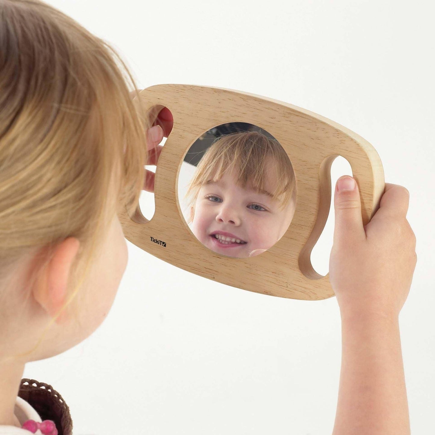 Easy Hold Plane Mirror - Rose and Friends