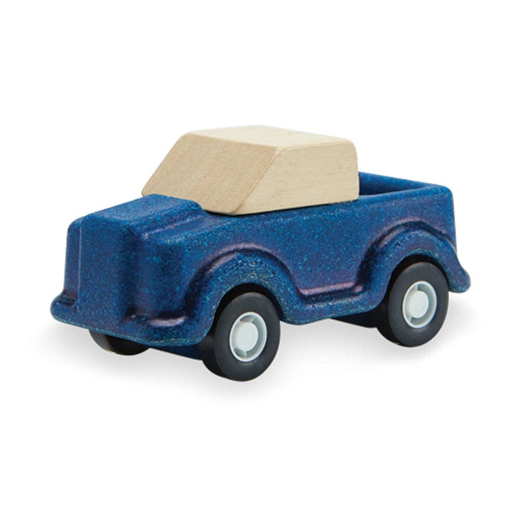 Blue Truck Wooden Vehicle PlanToys - Rose and Friends