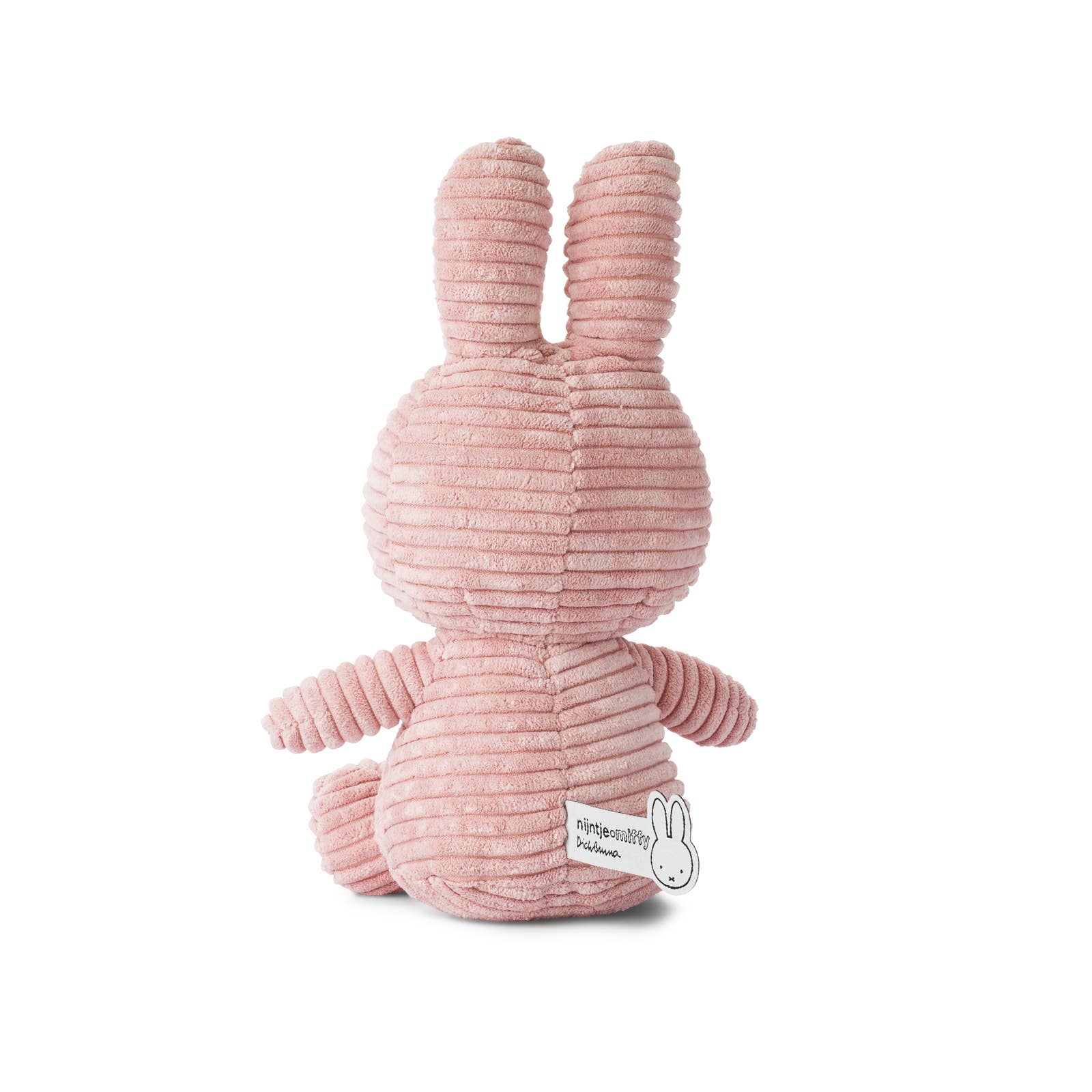 Miffy Corduroy ECO Pink 23cm - Rose and Friends