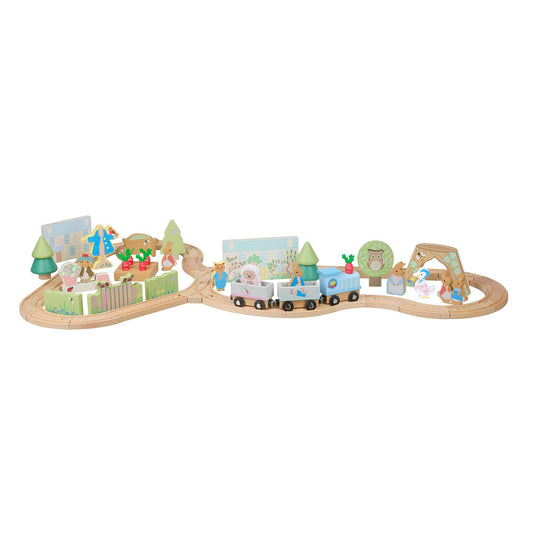 Peter Rabbit™ Wooden Train Track - Rose and Friends