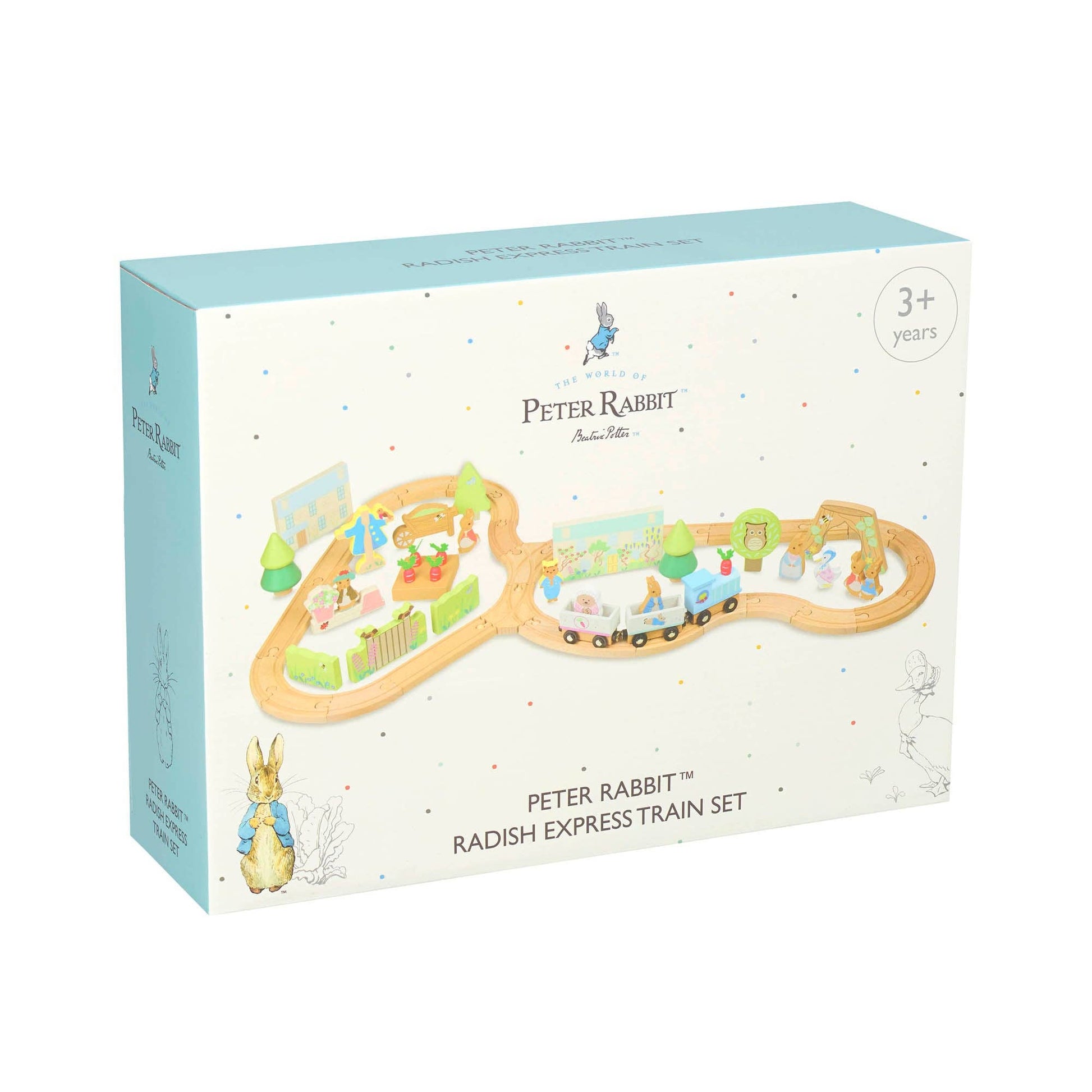 Peter Rabbit™ Wooden Train Track - Rose and Friends