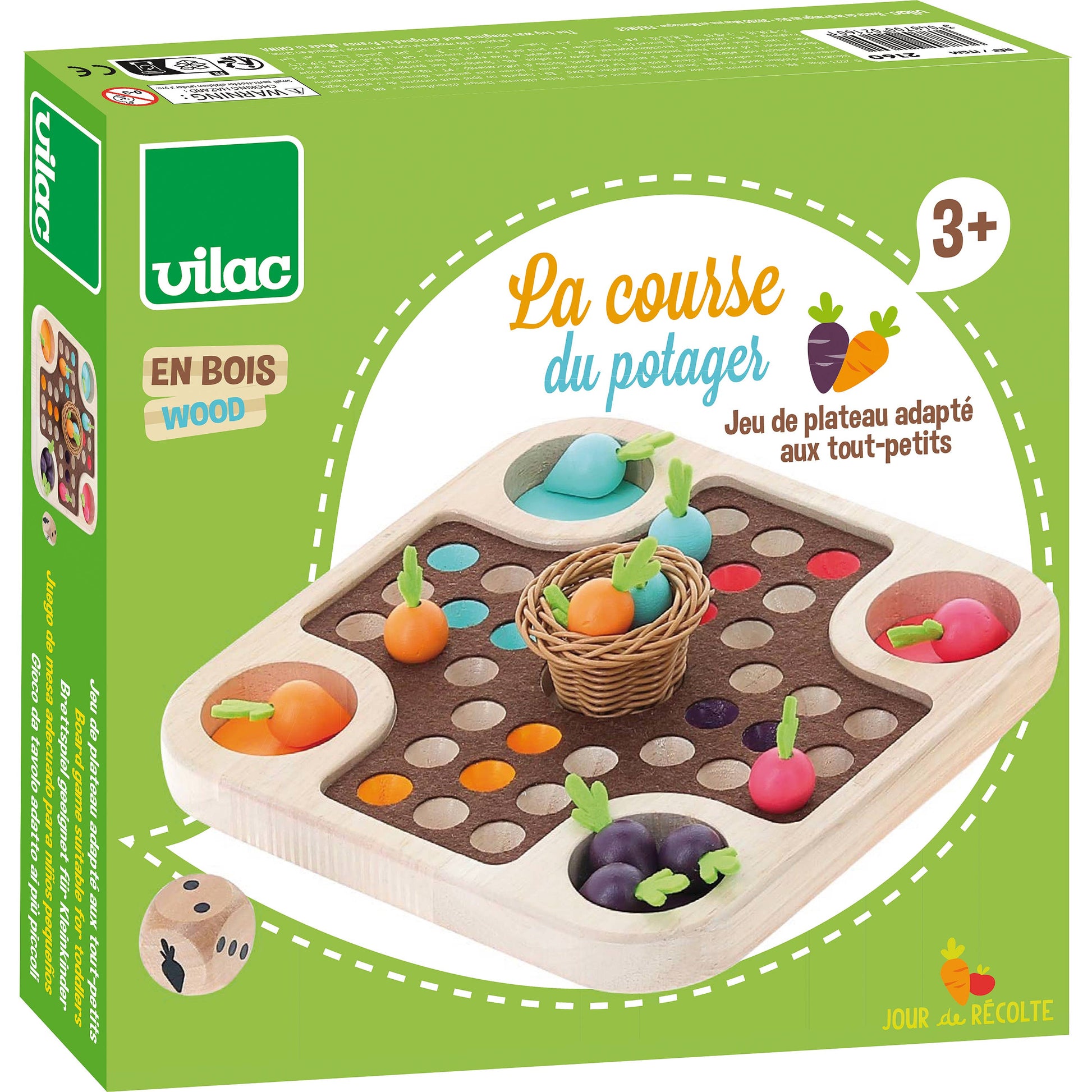 Vilac - Vegetables Ludo - Rose and Friends