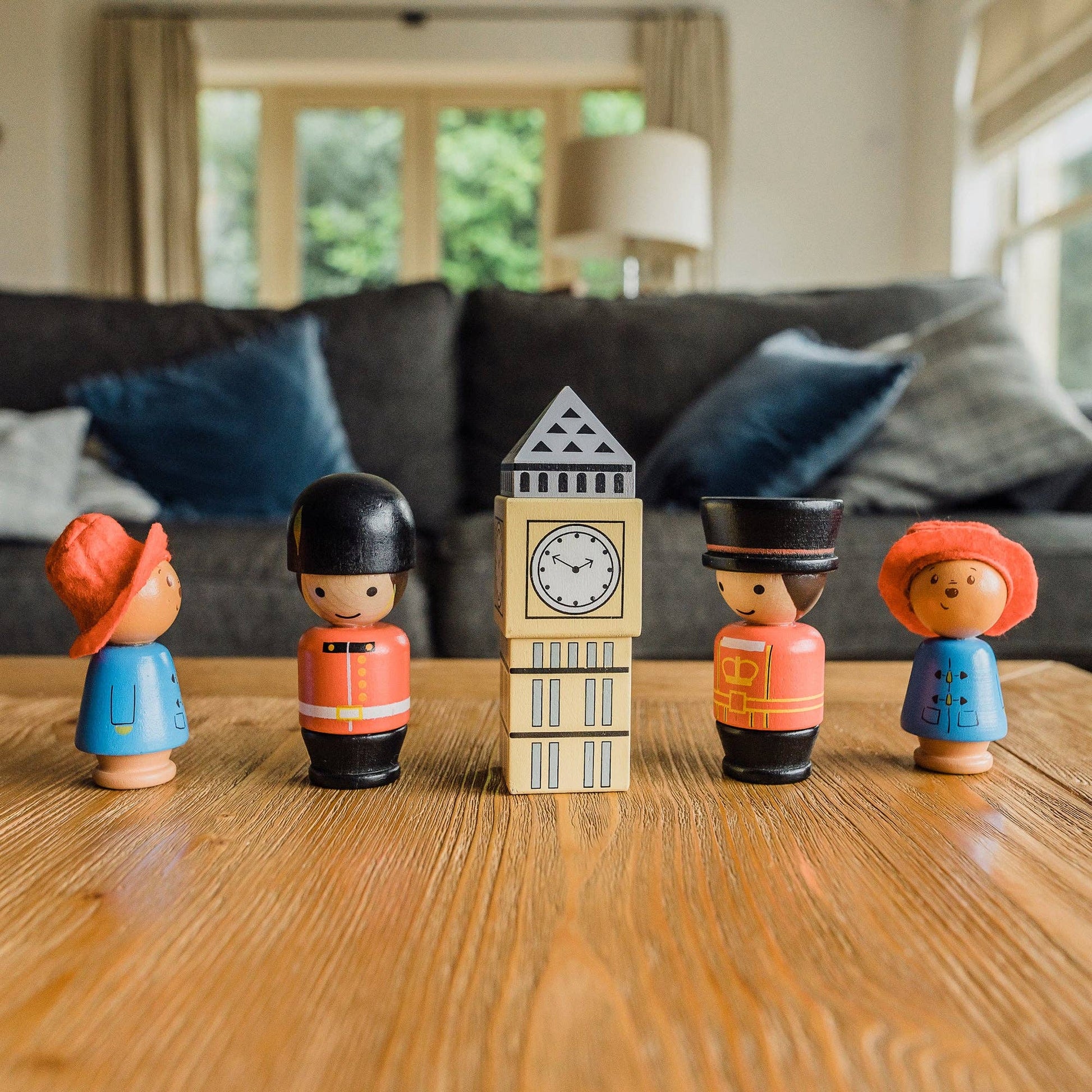 Paddington™ Wooden Skittles - Rose and Friends