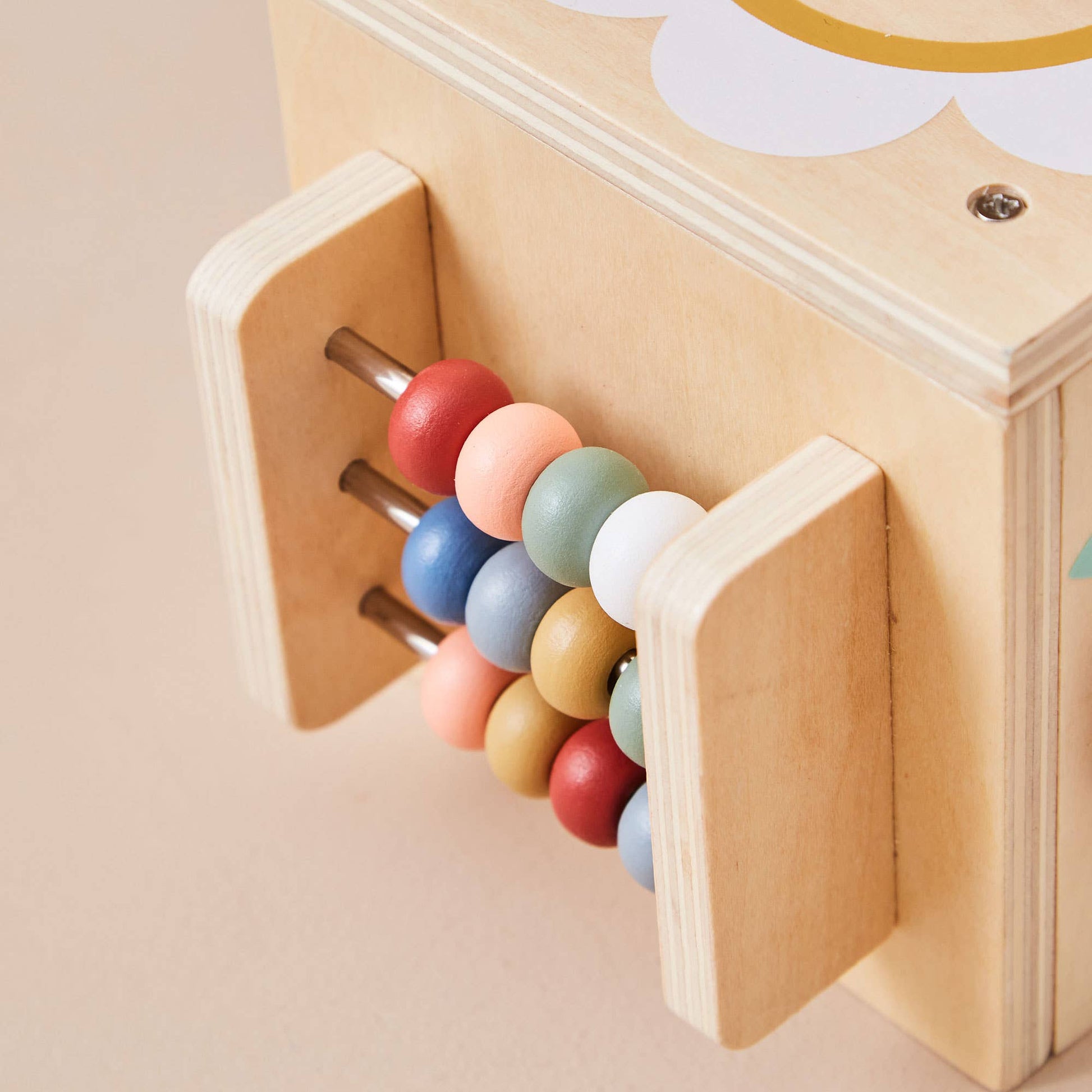 Just Bee Kids Wooden Mini Activity Cube - Rose and Friends