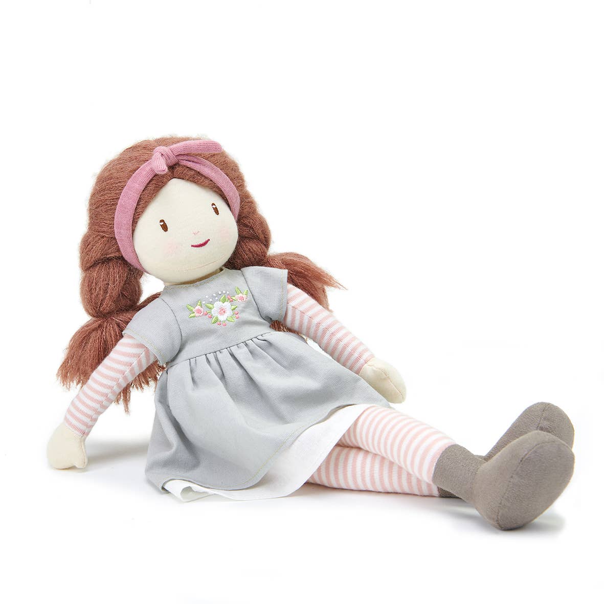ThreadBear Alma Rag Doll - dressable rag doll 35cm - Rose and Friends