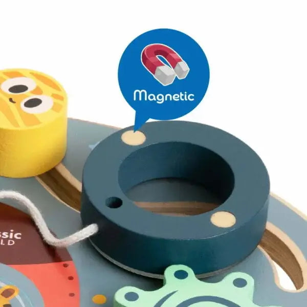 Classic World - Rocket Busy Board - Rose and Friends