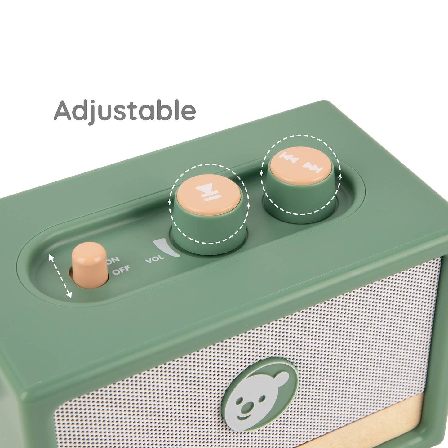 Classic World Mini Retro Tunes Musical Bluetooth Speaker - Rose and Friends