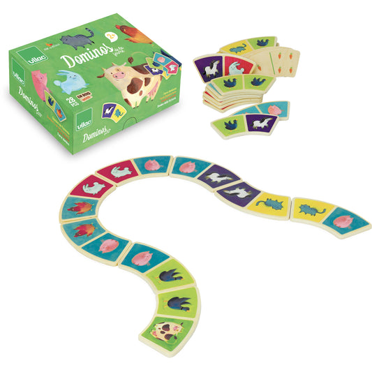 Vilac - Farm Dominoes - Rose and Friends