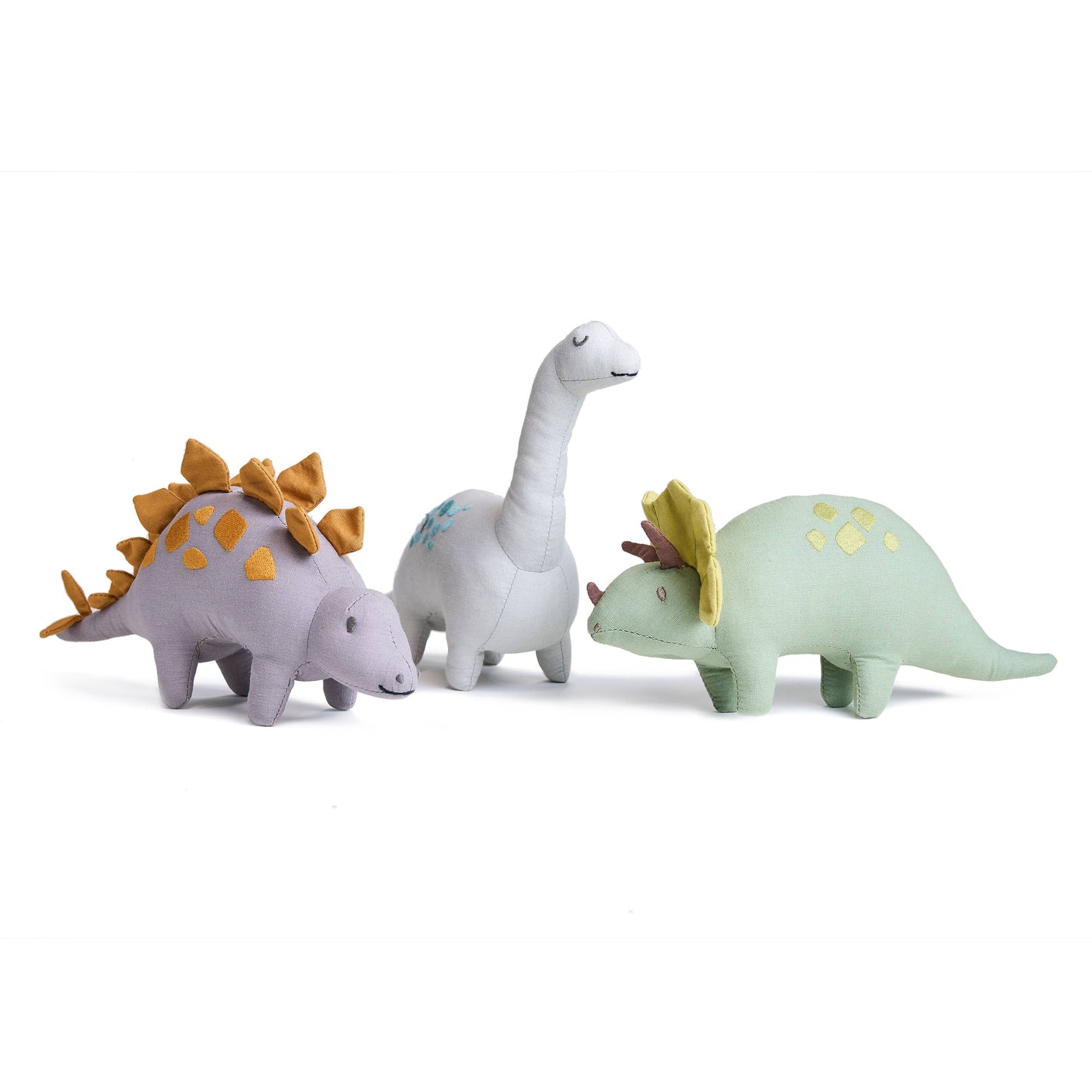 ThreadBear Bronty Linen Dinosaur Toy