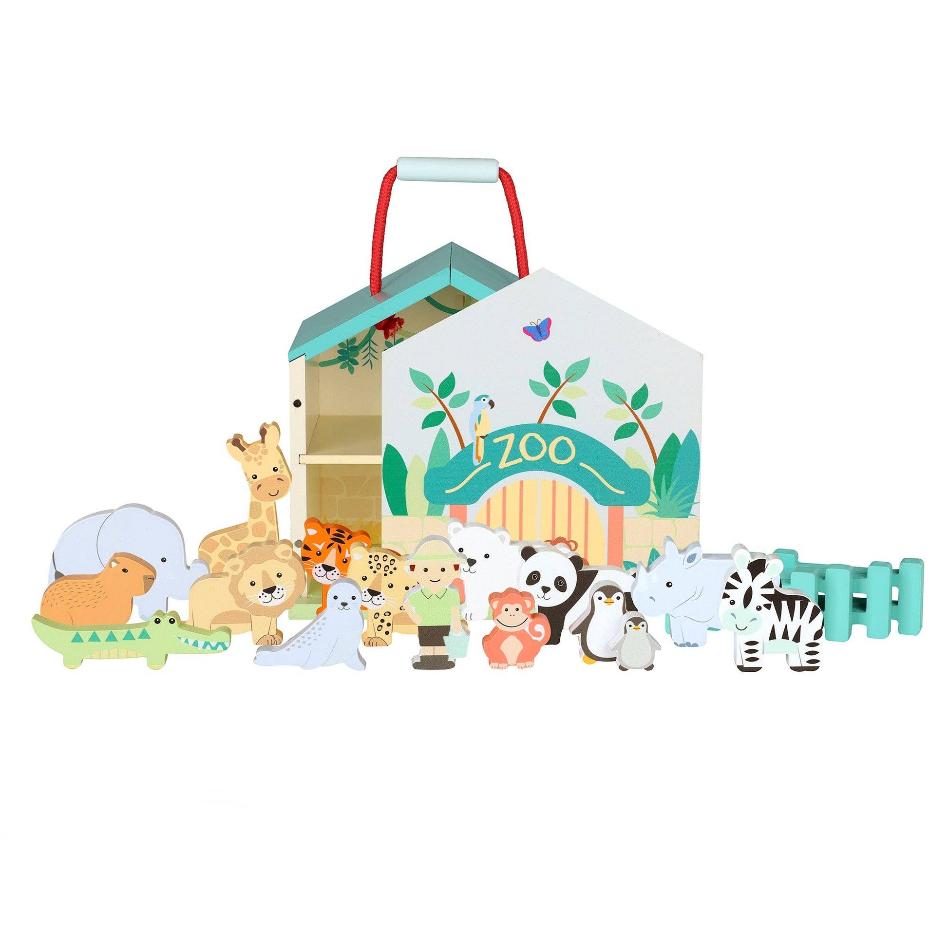 NEW Zoo Play Set - Rose and Friends