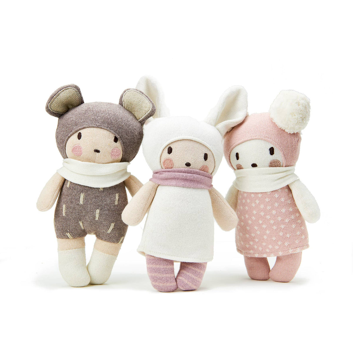 ThreadBear Baby Baba - Knitted Soft Doll 24cm