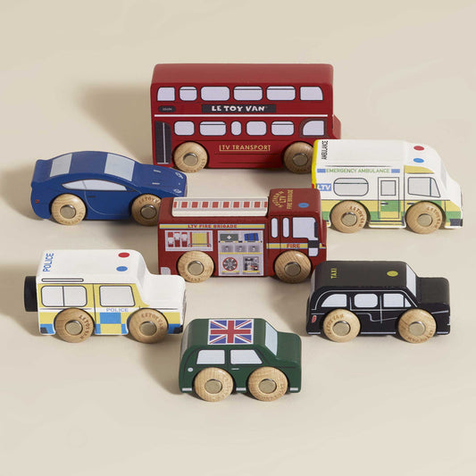 London Toy Car Set - Rose and Friends