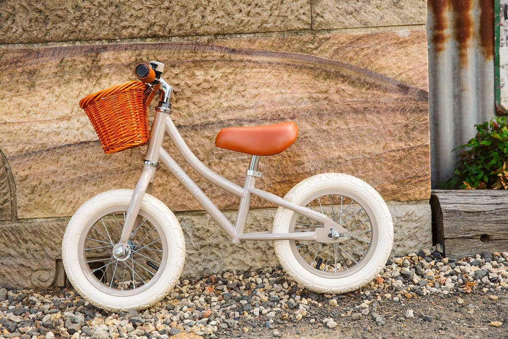 BANWOOD BALANCE BIKE FIRST GO VINTAGE - BEIGE - Rose and Friends