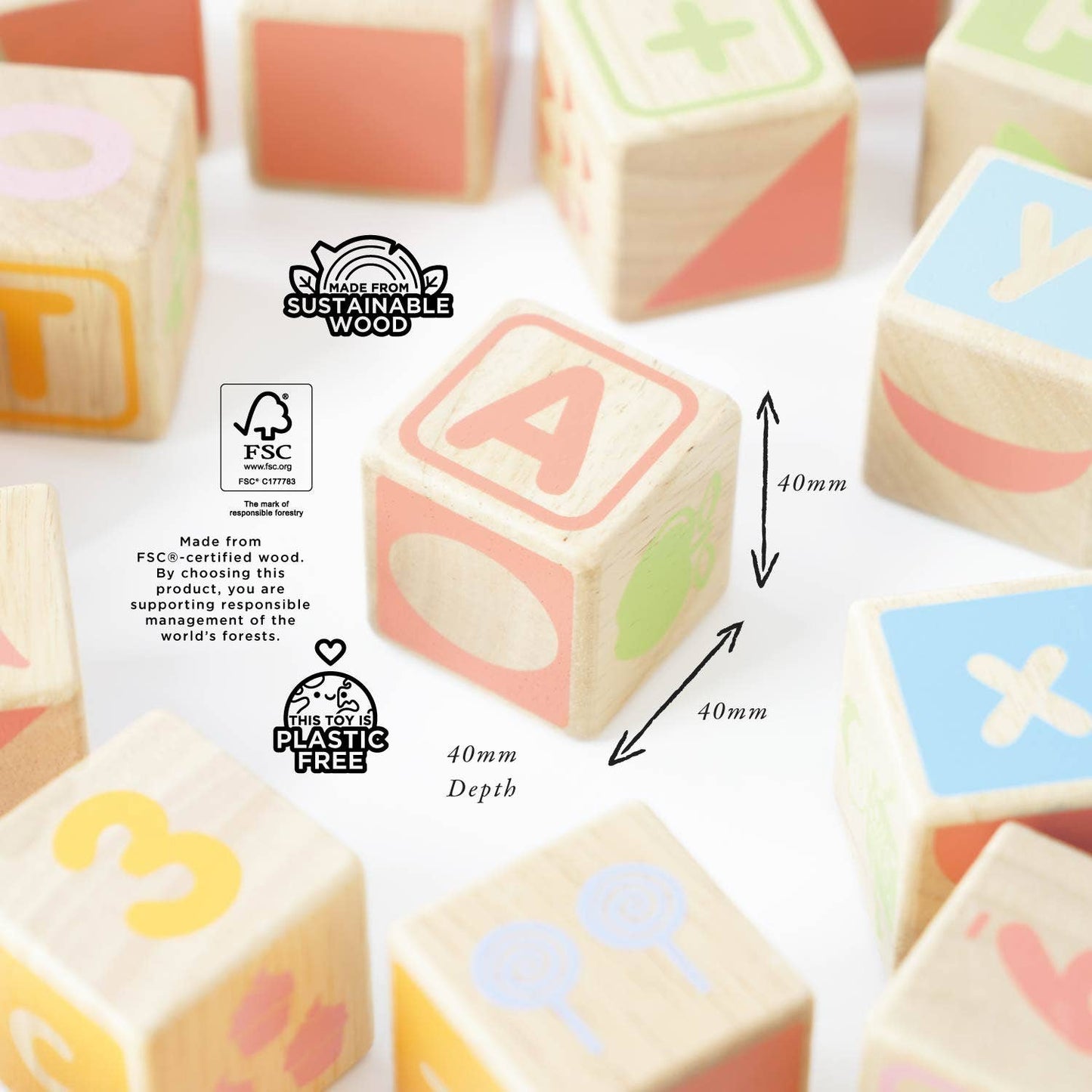 ABC Learning Blocks - Rose and Friends