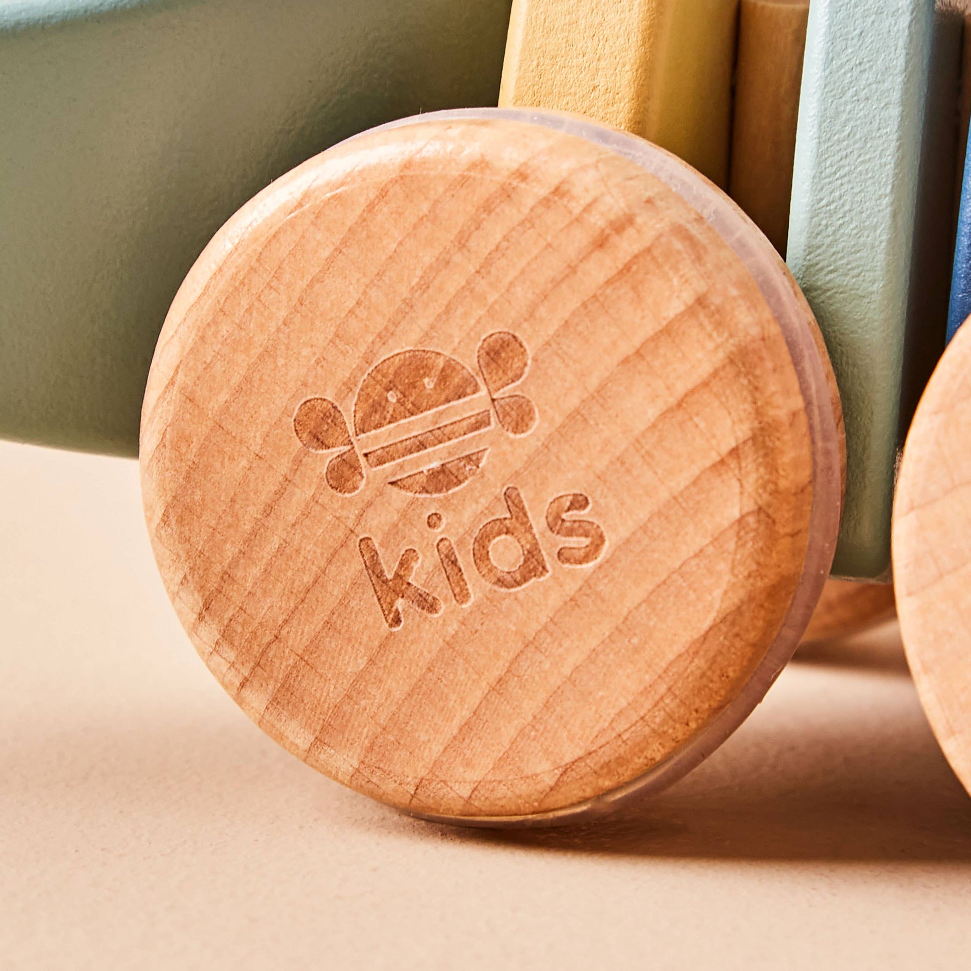 Just Bee Kids Wooden Crocodile Pull Along Toy FSC® - Rose and Friends