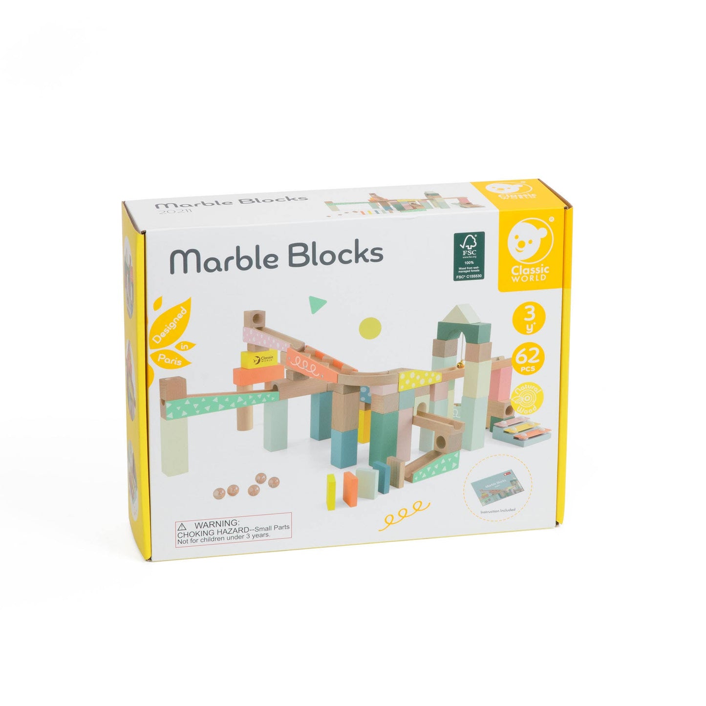 Classic World Marble Blocks