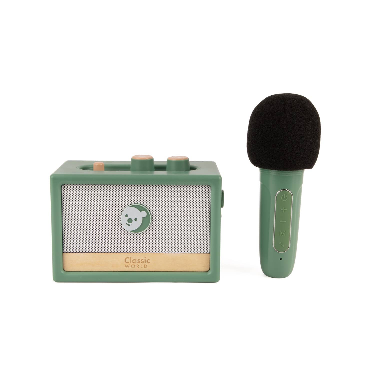 Classic World Mini Retro Tunes Musical Bluetooth Speaker - Rose and Friends