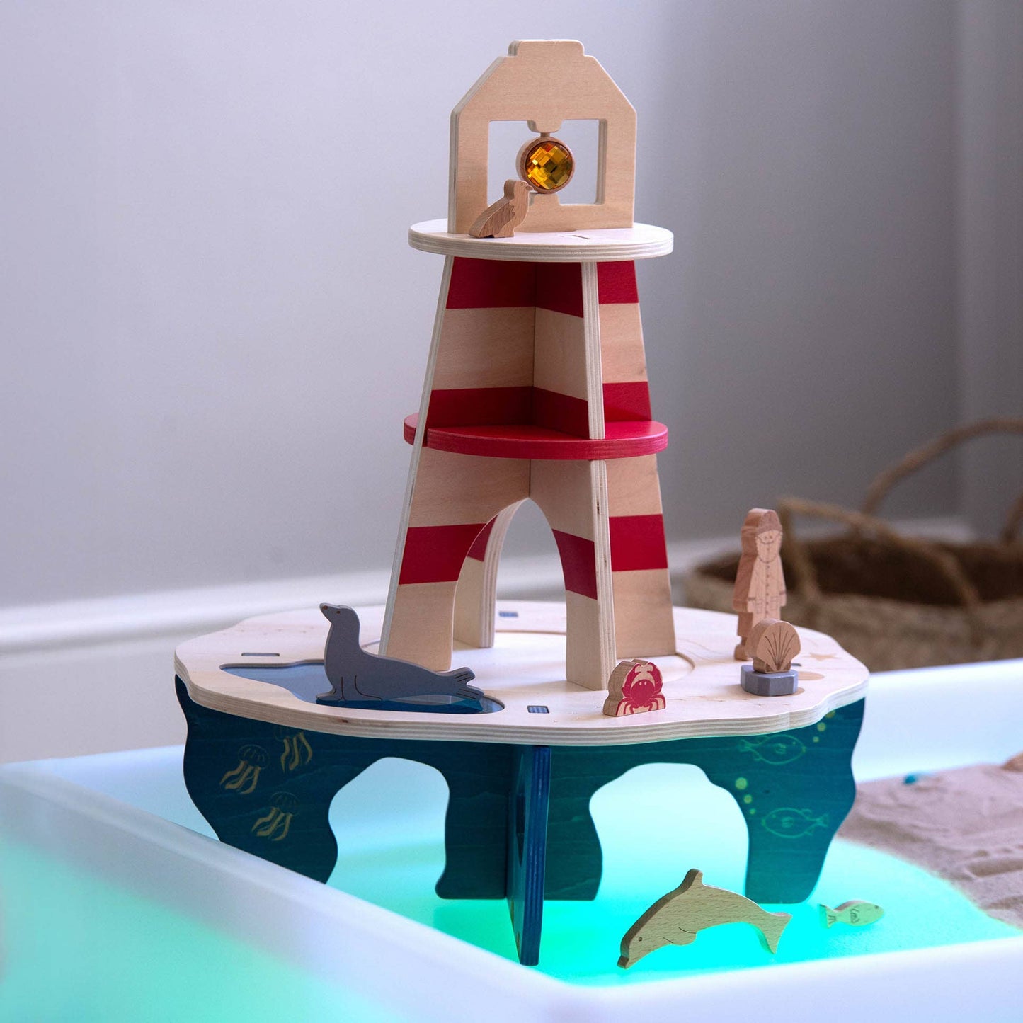 Lighthouse Island Playset - Rose and Friends