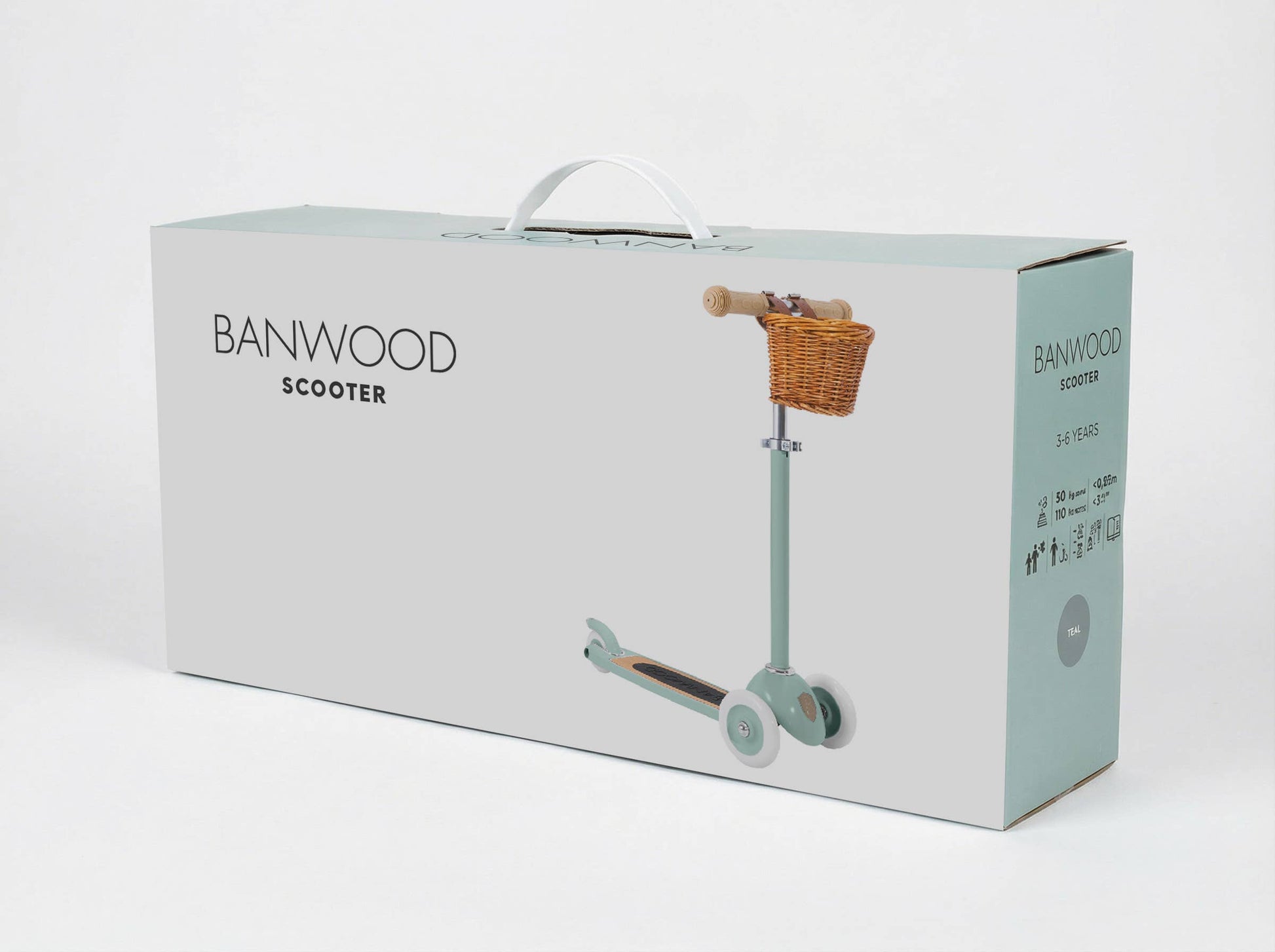 BANWOOD 3-WHEEL SCOOTER VINTAGE - DUSTY PINK - Rose and Friends