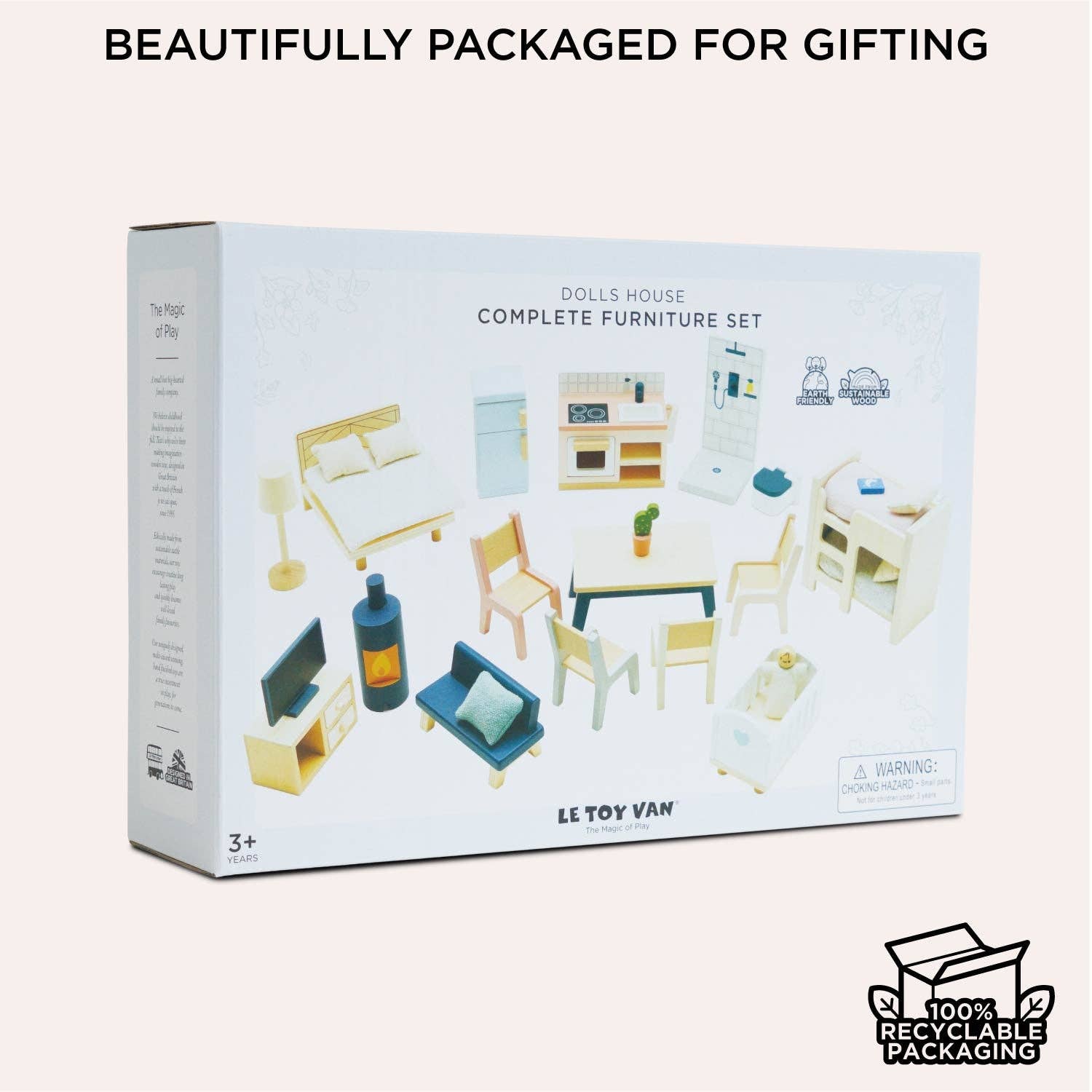 Complete Dolls House Furniture Set - Rose and Friends